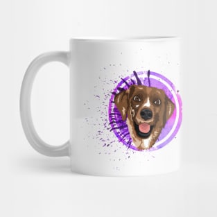 colourfull dog Mug